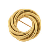 TIFFANY & CO. Retro 14kt Yellow Gold Love Knot Pin