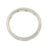TIFFANY & Co. Estate Platinum Etoile Diamond Band 0.22ct