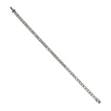Art Deco Platinum + Diamond Line Bracelet 4ctw