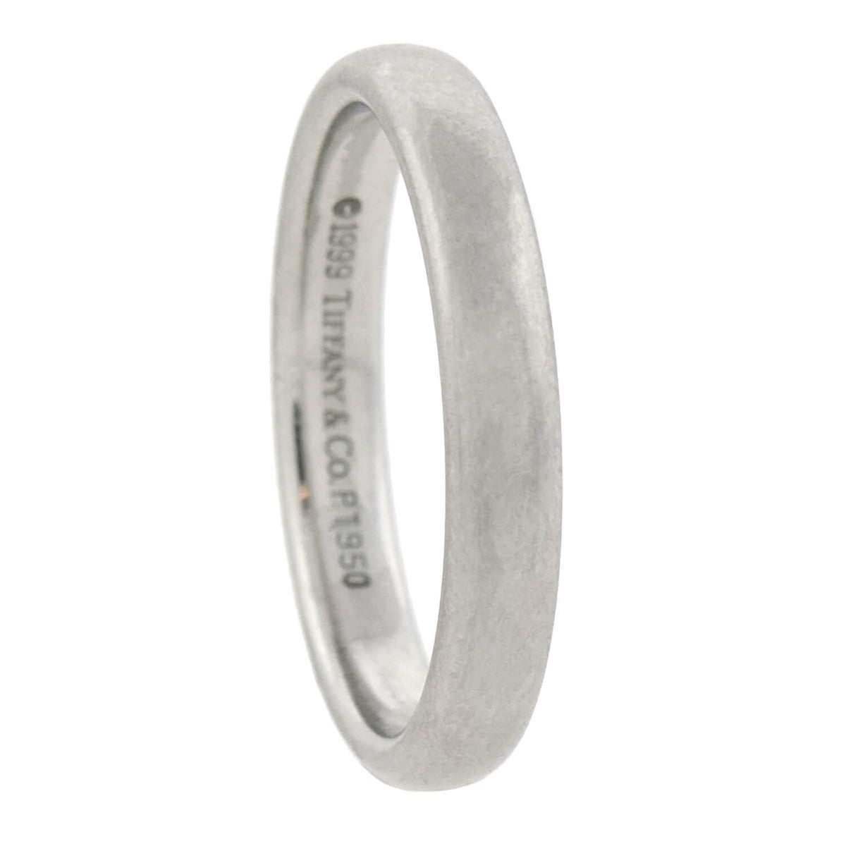 TIFFANY & CO. Vintage Platinum Wedding Band Ring