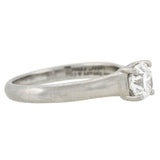TIFFANY & CO. Estate Platinum GIA-Certified "Lucida®" Diamond Solitaire Ring 0.80ct