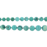 Vintage 14kt Turquoise + Ruby Necklace