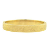 Art Deco 14kt Etched Gold Hinged Bangle Bracelet