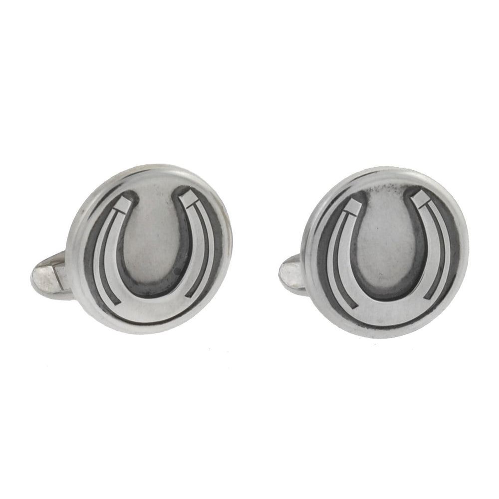 Jan Leslie Sterling Rope Knot Horseshoe Cufflinks in White for Men Jan Leslie Sterling Rope Knot Horseshoe Cufflinks in White for Men