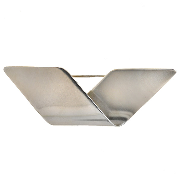 GEORG JENSEN Vintage Sterling Overlap Pin