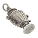 Victorian Sterling Silver Memory Urn Pendant