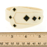 Art Deco Celluloid Buckle Bracelet