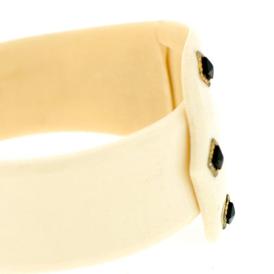 Art Deco Celluloid Buckle Bracelet