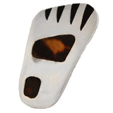 Vintage Mexican Taxco Sterling Tortoise Shell "Feet" Clip Earrings