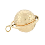 Vintage Large 14kt Spinning Globe Charm/Pendant