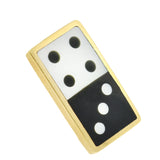 TIFFANY & Co. Vintage 18kt "Lucky 7" Domino Clip Earrings