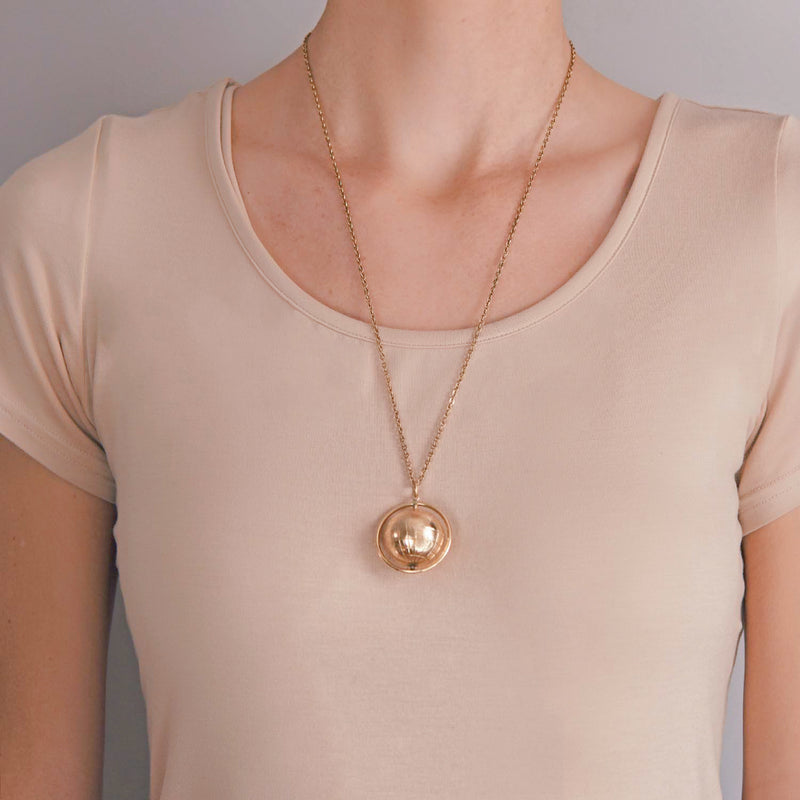 Vintage Large 14kt Spinning Globe Charm/Pendant
